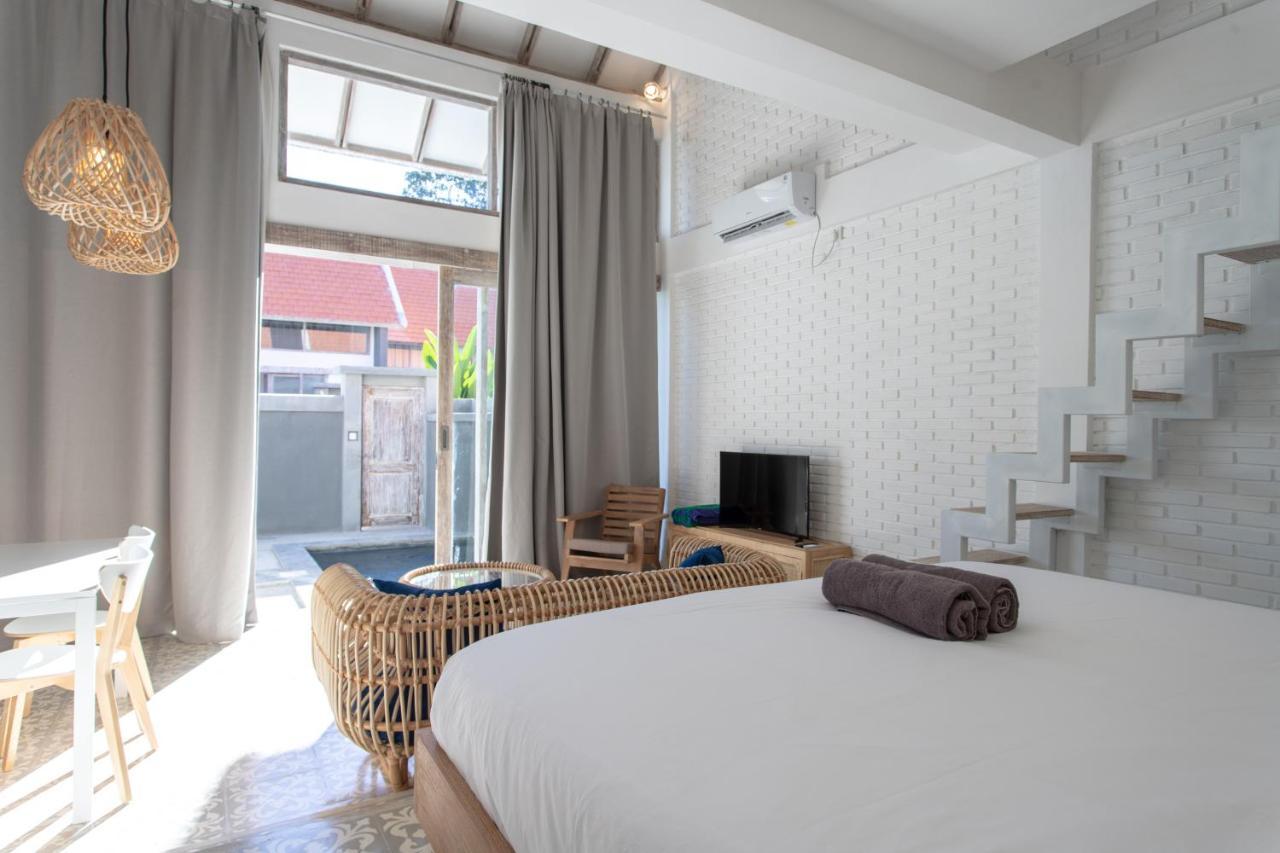 White Studio, Villa With Private Pool Canggu Exterior foto